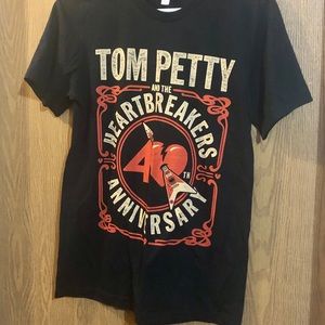 Tom Petty 40th Anniversary concert tee